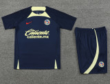 24-25 Club America Dark Blue Training Short Suit
