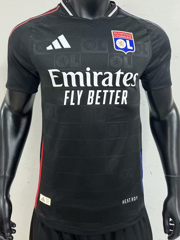 24-25 Lyon Away Player Version Soccer Jersey