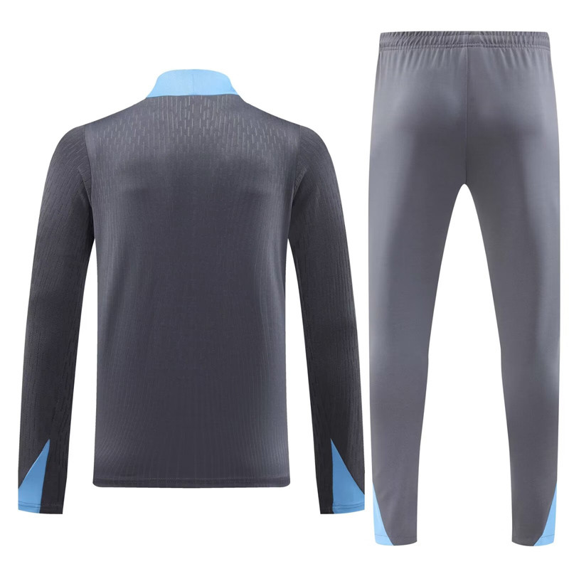 24-25 TOT Grey Half Pull Tracksuit