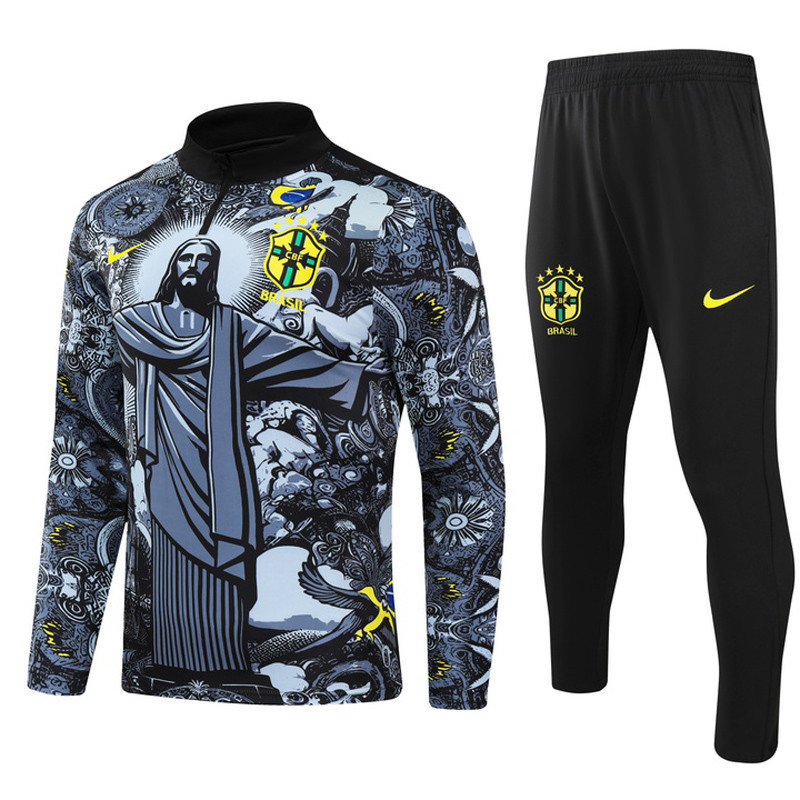 24-25 Brazil Black Half Pull Special Edition