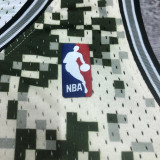 2013-14 SA Spurs DUNCAN #21 Green CamouflageTop Quality Hot Pressing NBA Jersey