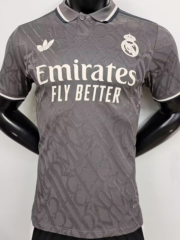 24-25  Real Madrid  Third Player Version Soccer Jersey
