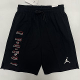 M006 Jordan Black Pure Cotton Fabric Casual Short Pants