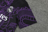 24-25 Real Madrid   Purple Training Short Suit