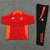 24-25 Bayern Red Jacket Tracksuit #02