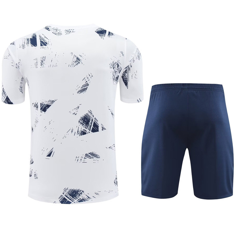 24-25 PSG White Training Short Suit