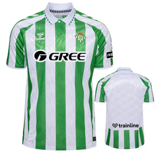 24-25 Real Betis Home Fans Soccer Jersey