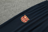 Mens Barcelona Training Suit Dark Blue 2024/25