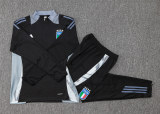 Kids Italy Training Suit Black 2024