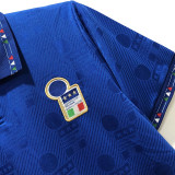 1994 Italy Home Blue Retro Soccer Jersey