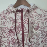 23-24 Mexico Red White Windbreaker