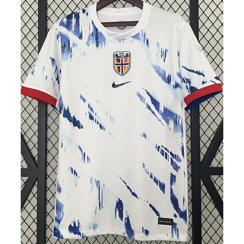 24-25 Norway Away Fans Soccer Jersey