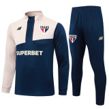 Mens Sao Paulo FC Training Suit Royal 2024/25