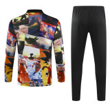 24-25 Japan Colours Kids Half Pull Tracksuit