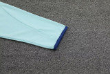 24-25 Spain Light blue Half Pull Tracksuit (半拉链)