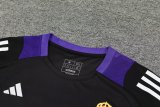 Mens Real Madrid Short Training Suit Black 2024/25