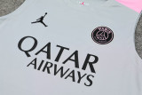 24-25 PSG Grey Vest Short traning suit