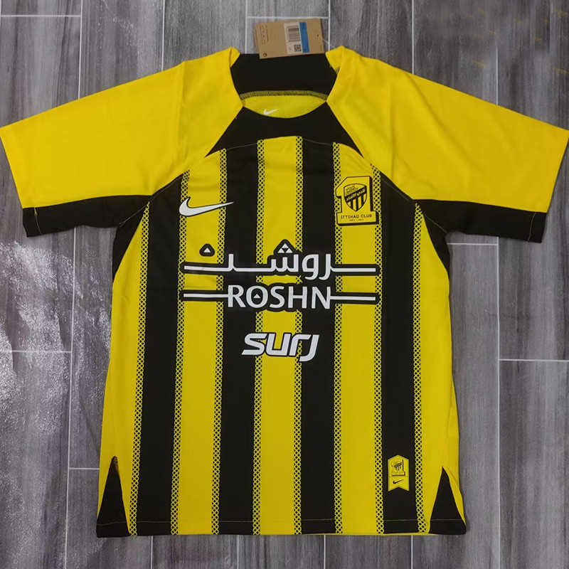 24-25 Ittihad Home Fans Soccer Jersey