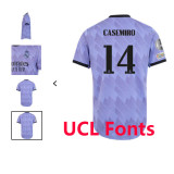 22-23  Real Madrid  Away Fans Soccer Jersey