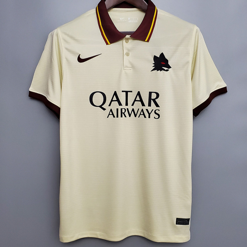 20-21 Roma Away Retro Soccer Jersey