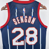 22-23 ROCKETS SENGUN #28 Royal blue City Edition Top Quality Hot Pressing NBA Jersey