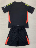 24-25 ARS Black GoalKeeper Kids Soccer Jersey
