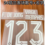 24-25 Netherlands Away Fans Soccer Jersey