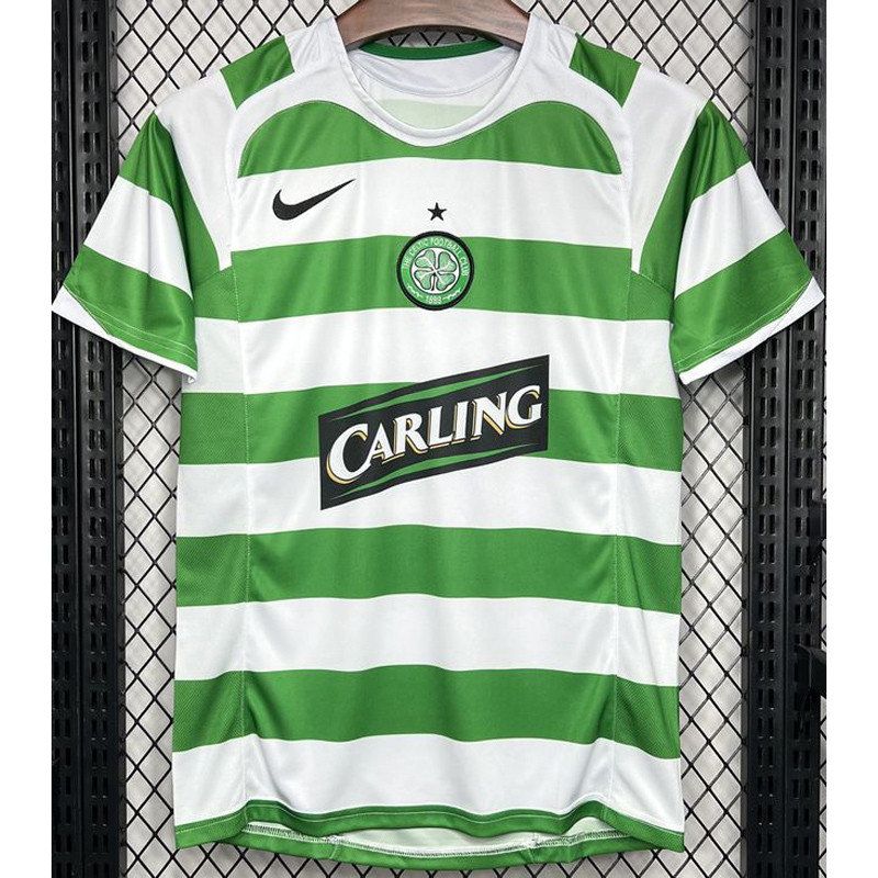 2005-2006 Celtic Home Retro Soccer Jersey