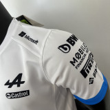 2023 F1 Formula One ALPINE White Racing Suit
