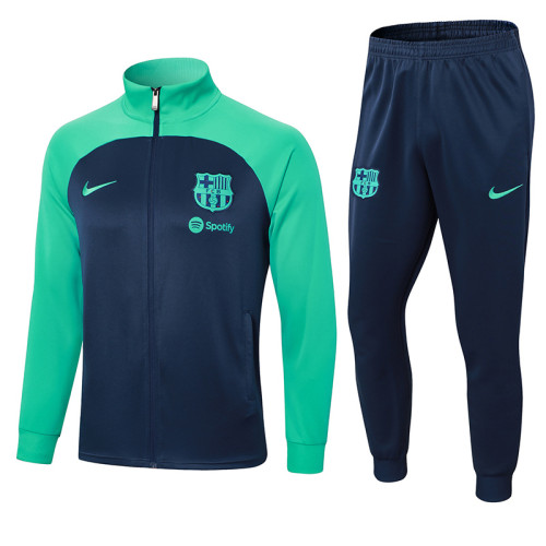 24-25 Mens Barcelona Royal blue Jacket Tracksuit