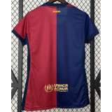 24-25 Barcelona  Home Women Soccer Jersey