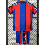 1996-1997  Barcelona  Home Kids Retro Soccer Jersey