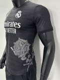 23-24  Real Madrid Y-3 Black Player Version Soccer Jersey
