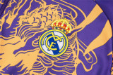 Mens Real Madrid Training Suit Purple Dragon 2024/25