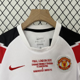 2010-2011 Man Utd Away Kids Retro Soccer Jersey