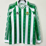 1995-1997 Real Betis Home Long sleeve Retro soccer jersey