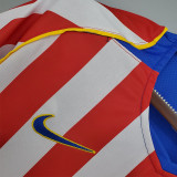 2004-2005  Atletico Madrid Home Retro Soccer Jersey