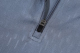 24-25 INT Grey Half Pull Tracksuit