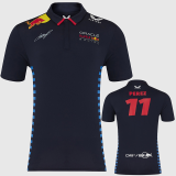 2024 F1 Red Bull #11 Polo Royal Blue Racing Suit