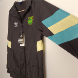 Mens Jamaica All Weather Windrunner Jacket Black 2025