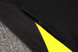 Mens Borussia Dortmund Jacket + Pants Training Suit Black 2024/25
