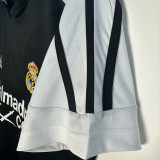 2001-2002 Real Madrid Black Retro Soccer Jersey