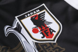 24-25 Japan Black Half Pull Tracksuit