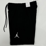 M17 Jordan Black Pure Cotton Fabric Casual Short Pants