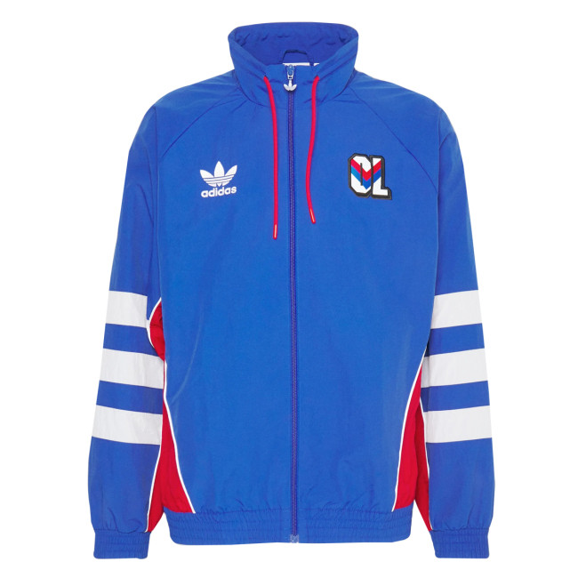 Mens Olympique Lyonnais All Weather Windrunner Jacket Blue 2024/25