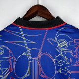 2023 Japan Blue Cartoon Tokusatsu Edition Fans Soccer Jersey