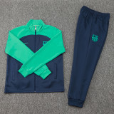 24-25 Mens Barcelona Royal blue Jacket Tracksuit