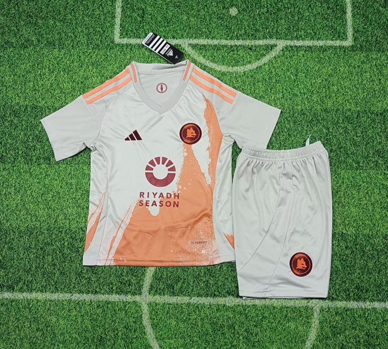 Kids Roma Away Jersey 2024/25