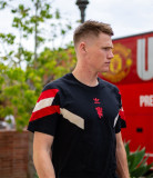 Mens Adidas Originals Manchester United adidas Originals Lifestyler T-Shirt - Black 2024/25 - Match