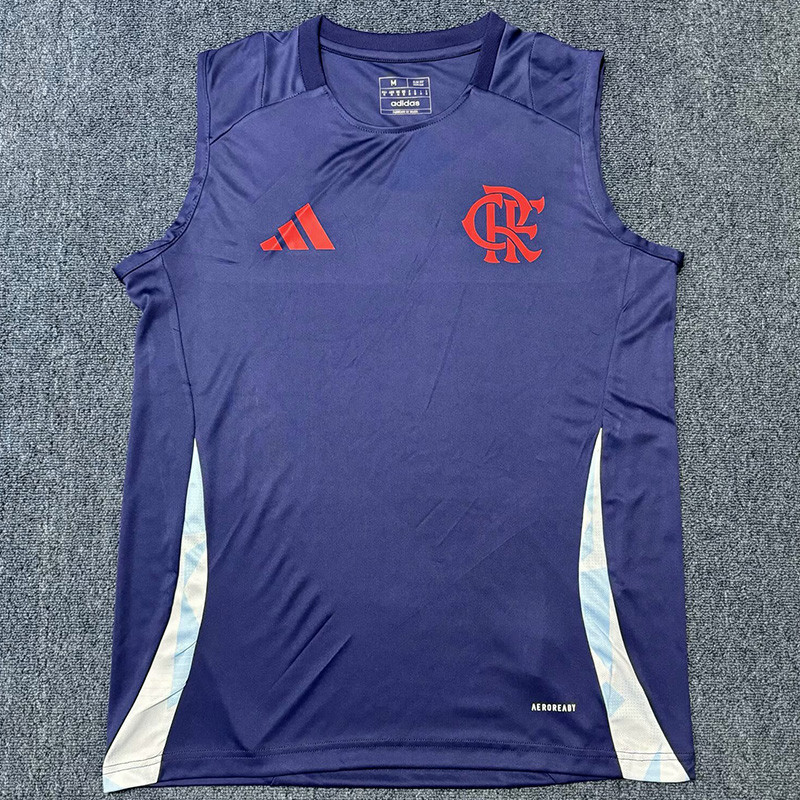 25-26 Flamengo Broyal blue Training shirts Vest